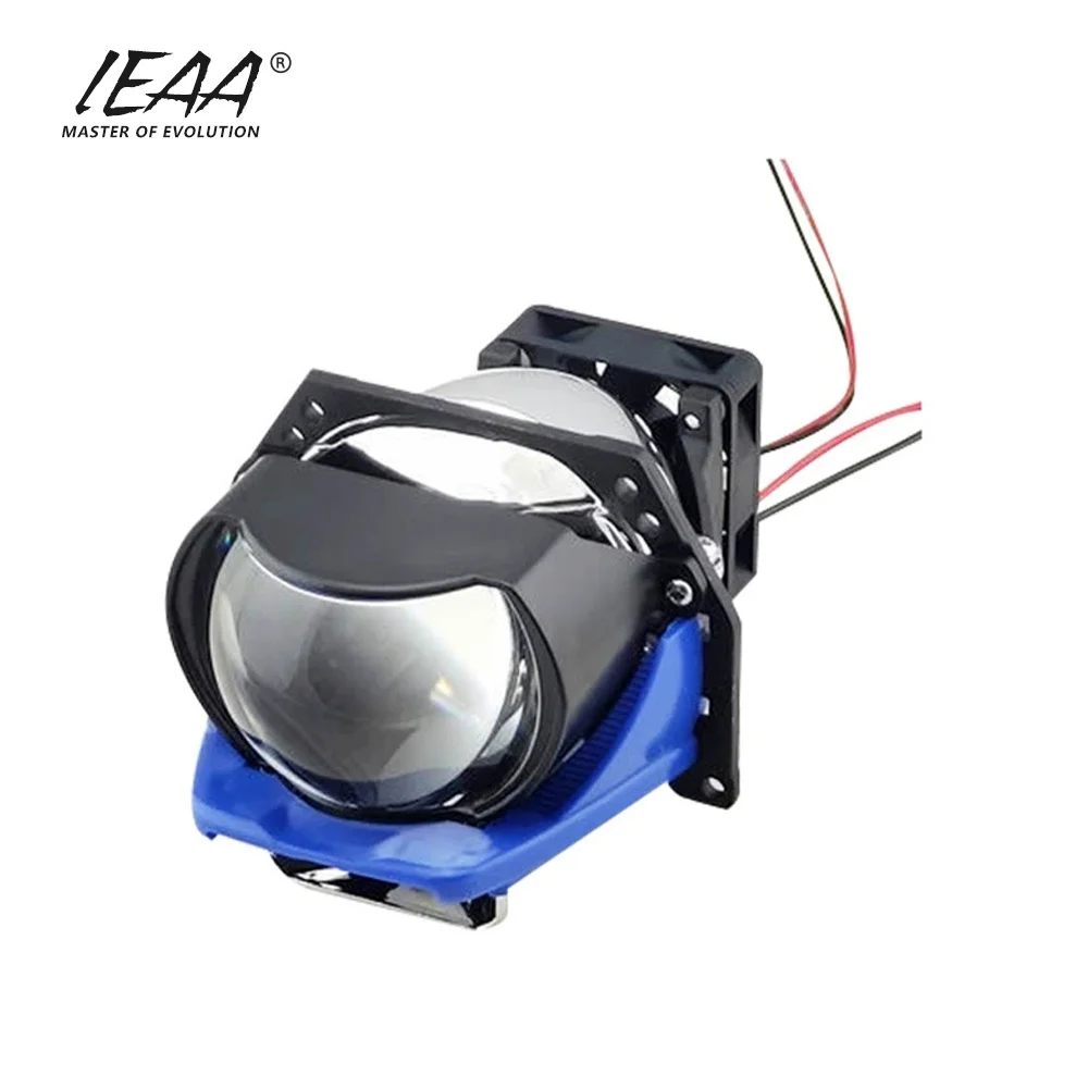 3 inch LED Laser Projector Lens Daidai ne don BMW Motar Fitilar Fitilar Mota da Haɓakawa 65 Watts Low Beam 11854lux High Beam 22603lux