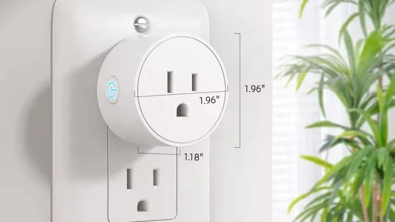 Smart Home Automation Alexa Voice Control 15A Mini US Power Outlet