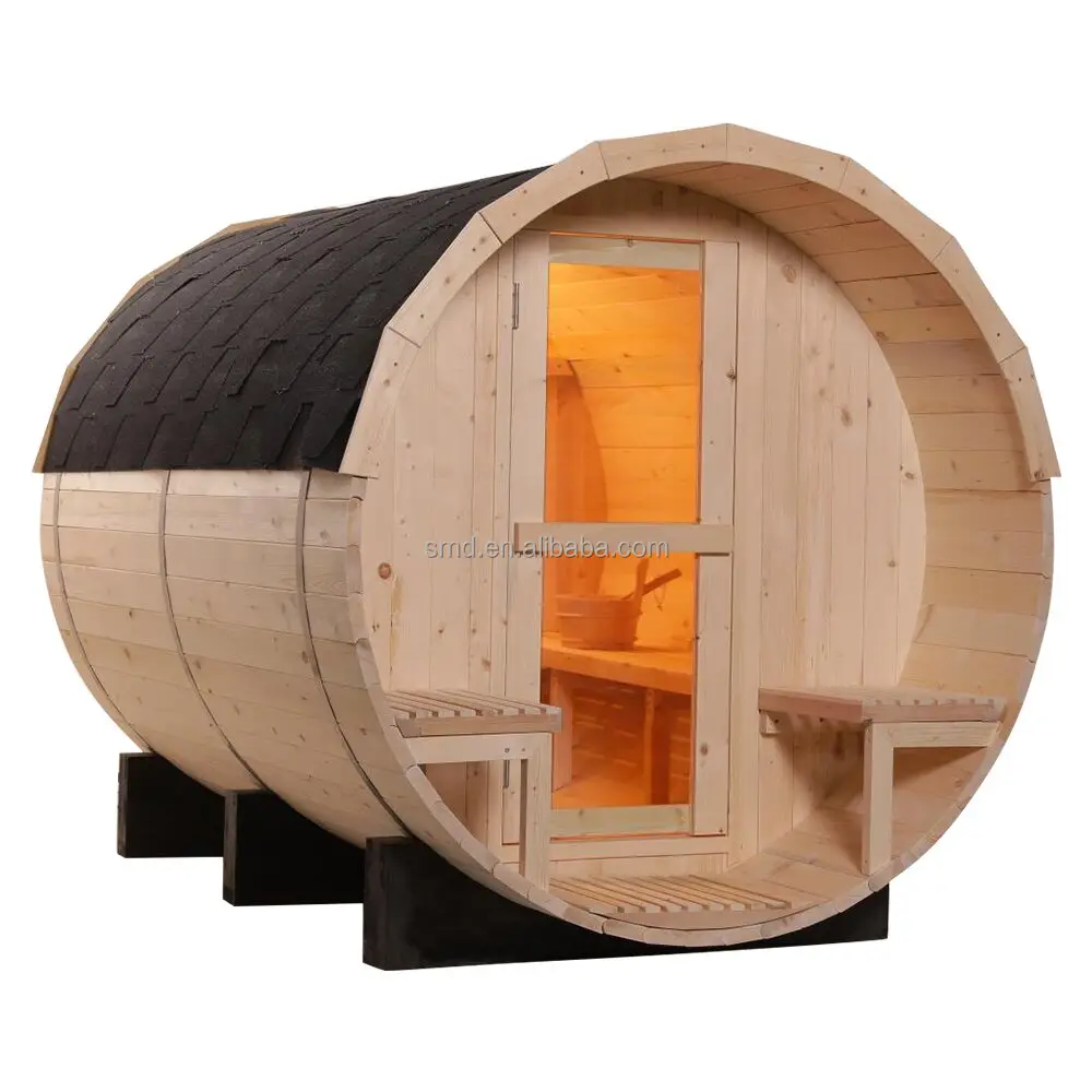 Hot In Poland Traditional Cedar Barrel Sauna Cabin - Buy Sauna Wooden,Sauna  Room,Sauna Outdoor Product on 