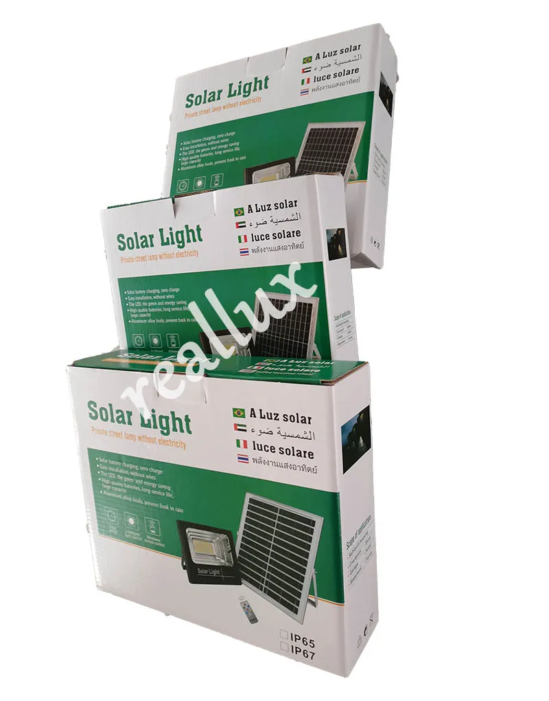 
Водонепроницаемый Ip66 алюминиевый сплав 25 Вт 40 Вт 60 Вт 100 Вт 200 Вт светодиодный солнечный прожектор для сада 