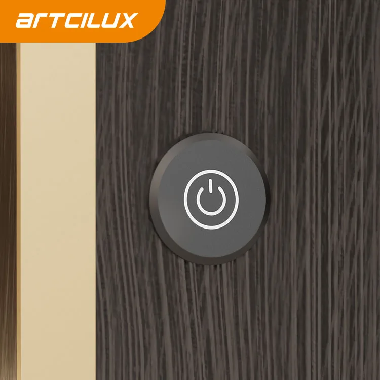 ARTCILUXnWireless Round Touching Sensor Switch Embedded Version or Surface Version Dimmer Sensor Switch