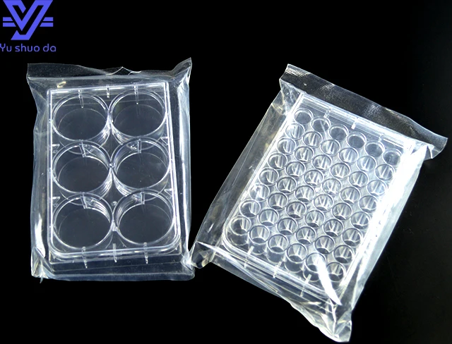 Flat Bottom Plastic Petri Dish for Lab
