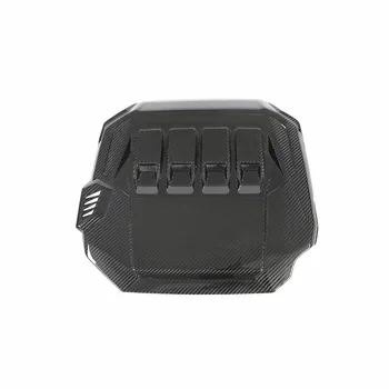 For Volkswagen Golf 8 GTI R Custom Front DRY Carbon Fiber Sports Machine Decoration Cover 2.0 Series Models Exterior Accessories