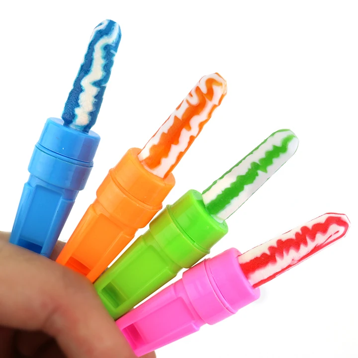 Whistle toy candy