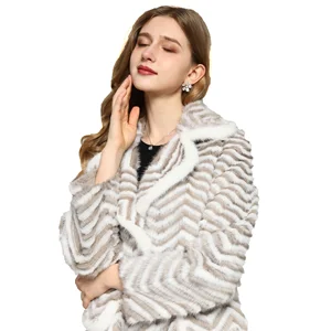 2023 Luxury Natural Long Mink Fur Coat Women Fur Coat