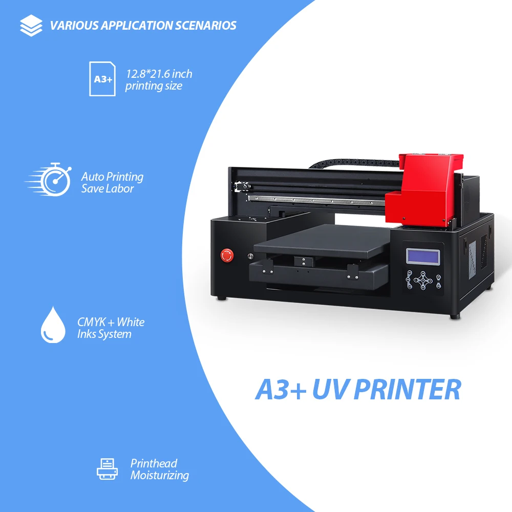 Digital Uv Printers Phone case Maker Mug Cup Card Picture Printing Machine