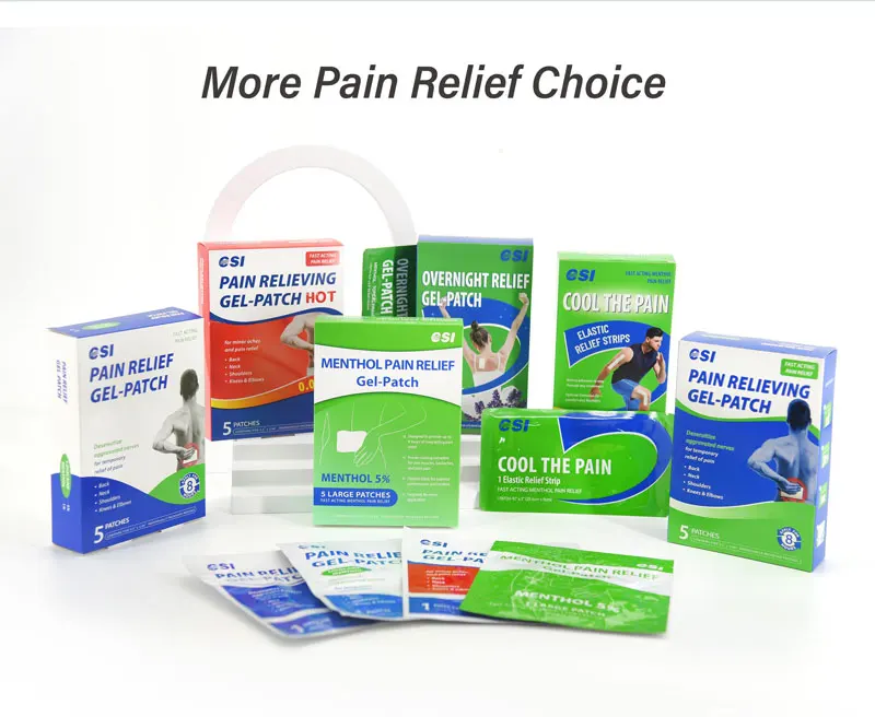 Csi Targeted Longlasting Ingredient Hydrogel Pain Relief Cooling Gel Strips Buy Pain Relief