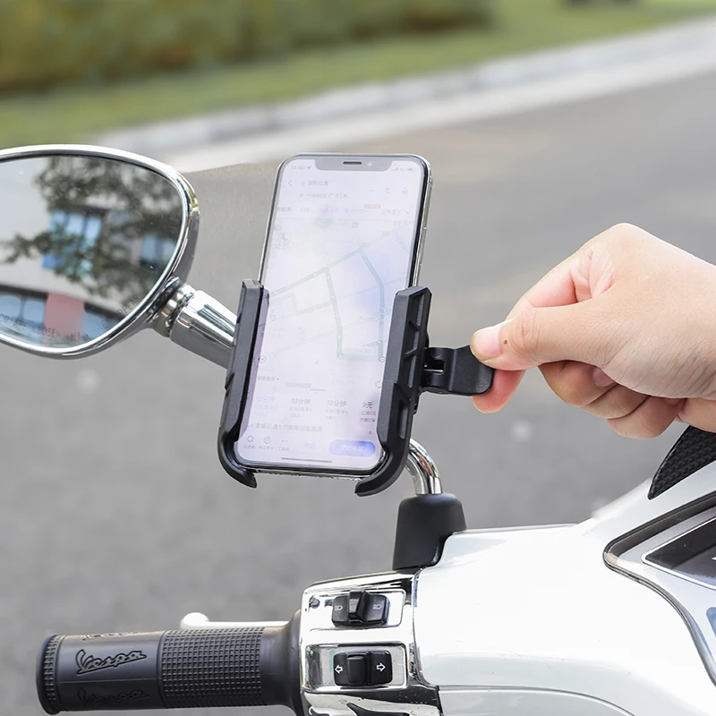 SMNU F1 reguliuojamas rankiniu būdu veikiamas motociklų telefono stovas, protingas laikiklis su lankščia konstrukcija, vandeniui atsparus ir nešiojamas važiavimui