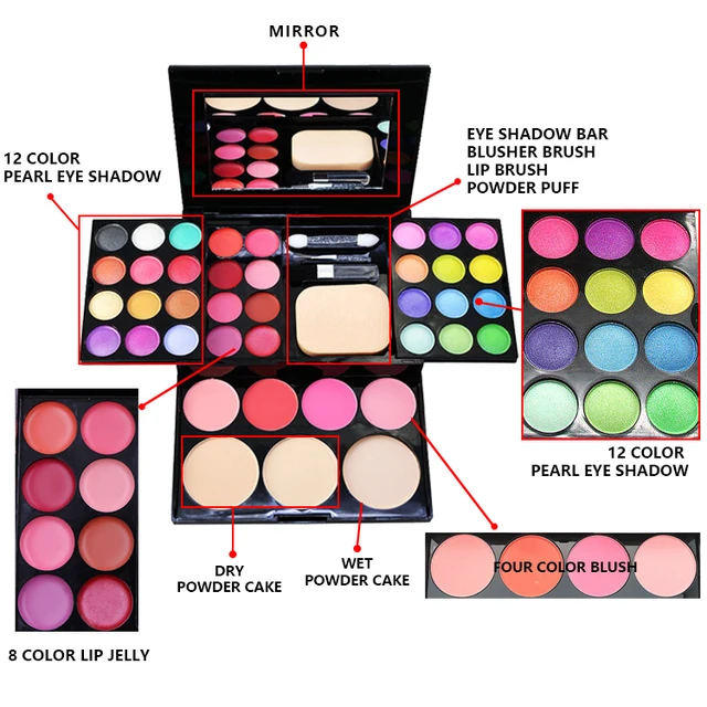 Convenient for daily use 39 Colors beauty makeup set cosmetics makeup sets cosmetics box makeup set all in one - Image 5