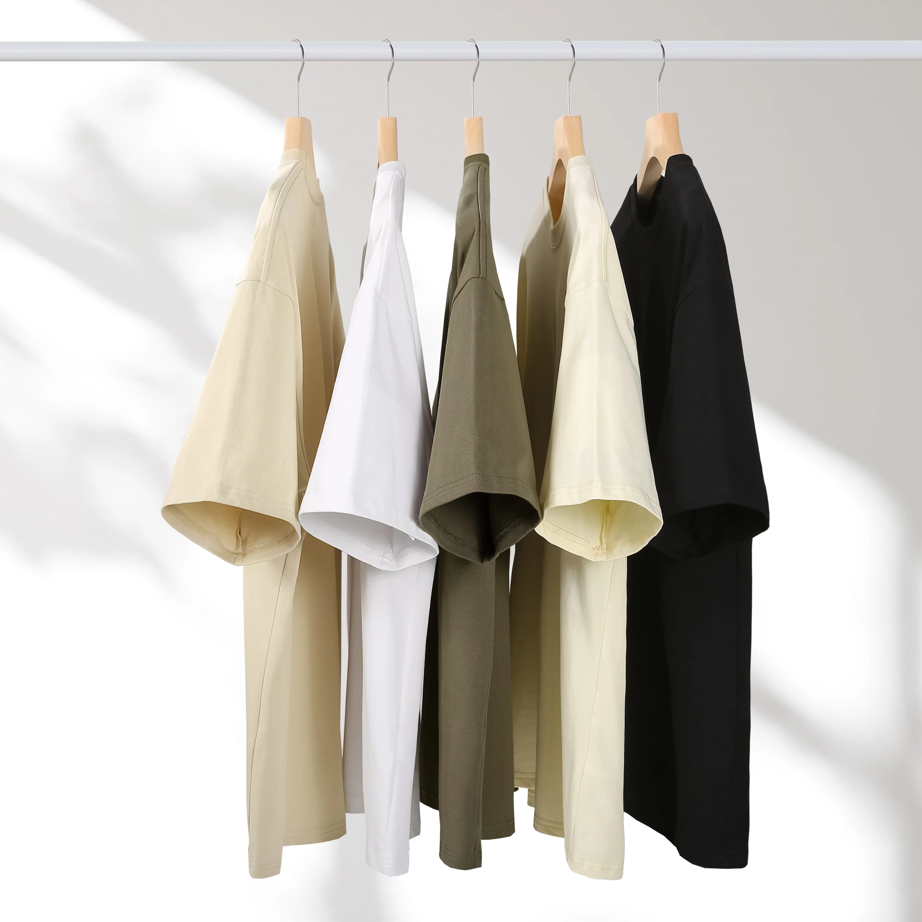 New Design 2023 Wholesale High-quality 100%Cotton White Custom Brand Men T-shirts With Print Shirt