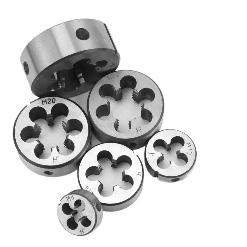M3 M6 M8 M10 ISO Standard Round Dies Thread Rolling Dies M1-M52 Thread Cutting Round Dies