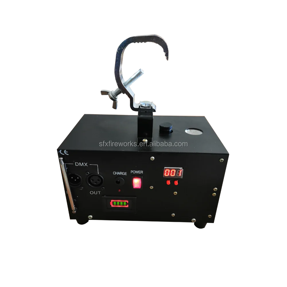 Stage Pyrotechnic Titanium Powder Cold Spark Fountain Event Decoration Equipment Firework  Wireless Wedding Sparkler Machine