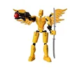 Nouveaux blocs de construction avec des ailes-jaune (boutique,