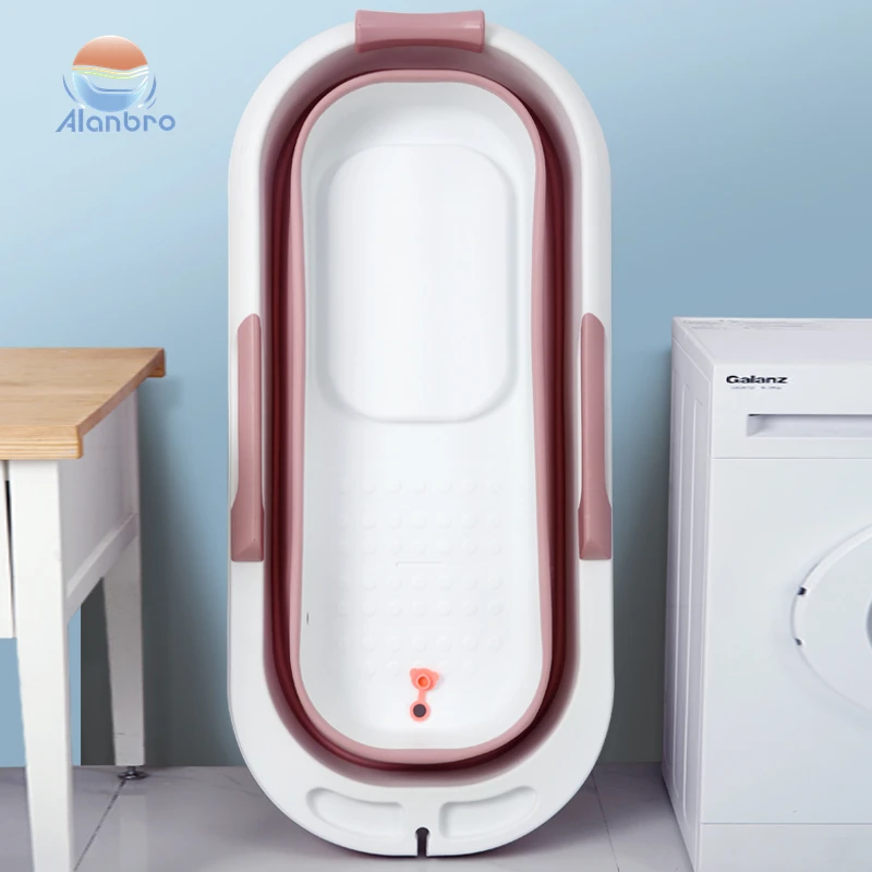 New Design Factory Price PP Plastic Portable Foldable Bath Tub for Adults