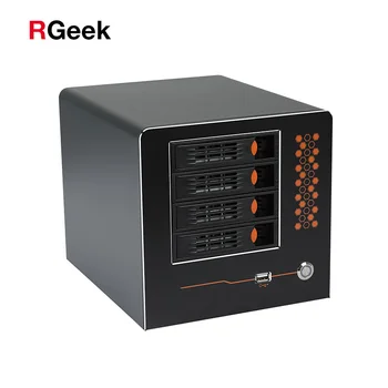 Rgeek Custom Nas A Mini Pc Cabinet Miniitx Bay Hot Swap Nas Server Case Mini Itx Nas Case For