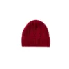 Style torsadé-rouge foncé