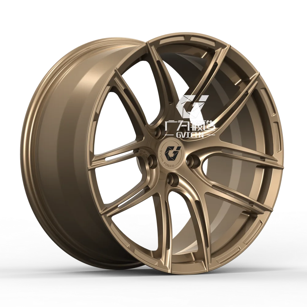 GVICHN DESIGN G18 split five spoke 18- 24 inch five hole design forged alloy rims custom car wheels