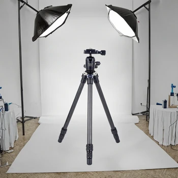 Professional Carbon Fiber Mini Lightweight Outdoor Travel Tripod detail image