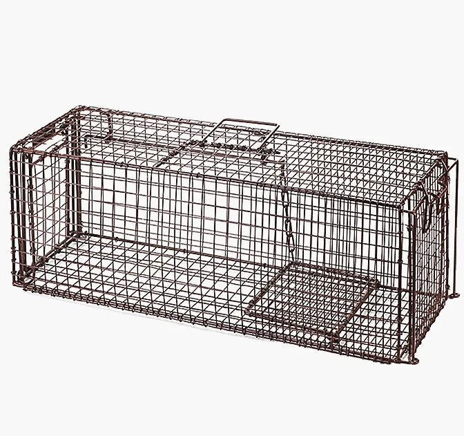 Easy  Reusable Humane Live Animal Chicken Layers Rabbit Traps Rat Breeding Cage