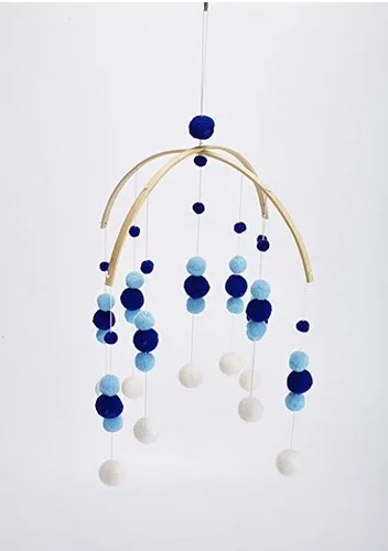 Фетровый детский мобиль ручной работы для детской кроватки