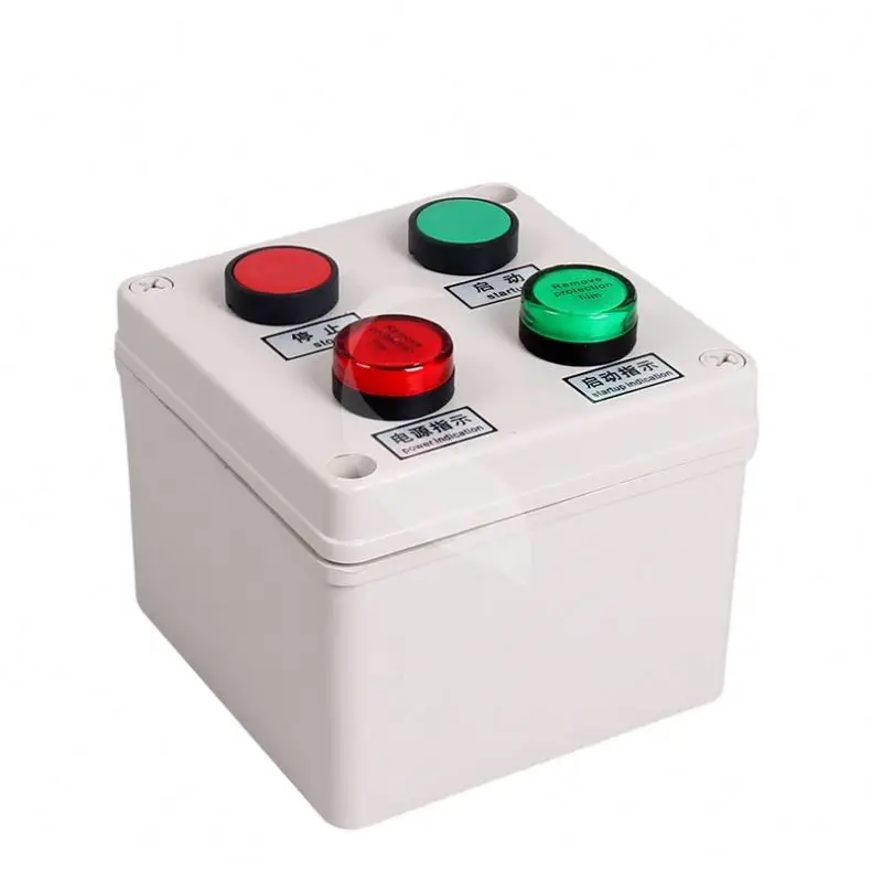 SAIPWELL Custom Outdoor Indicator Lamp Button Plastic Control Electrical Switch Boxes