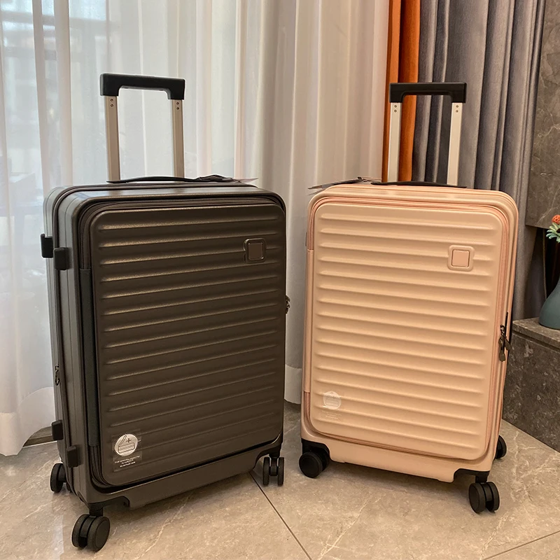 Pc Hardsided Suitcase With Usb Charging Port Suitcase New Carryon