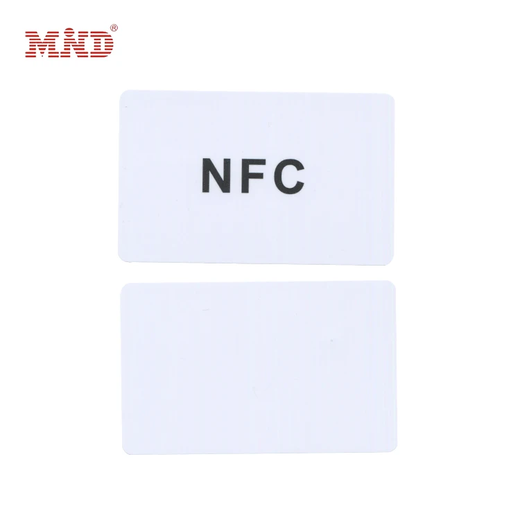 High Quality Printable Plastic Pvc Nfc Blank White Rfid Card 13.56mhz ...