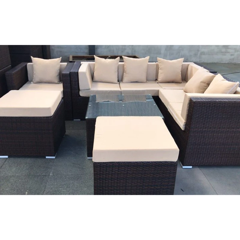 High Quality Outdoor Sofa Outdoor Rattan Sofa Set Rattan