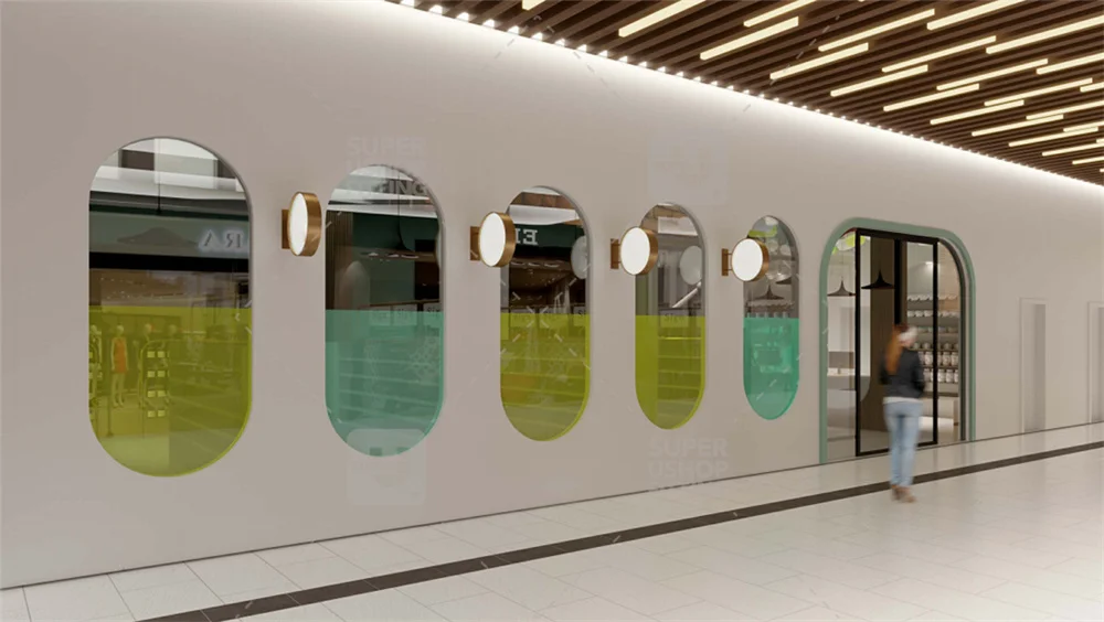 Pharmacy Shop Interior Design Double-sided Display Rack Medical Store ...