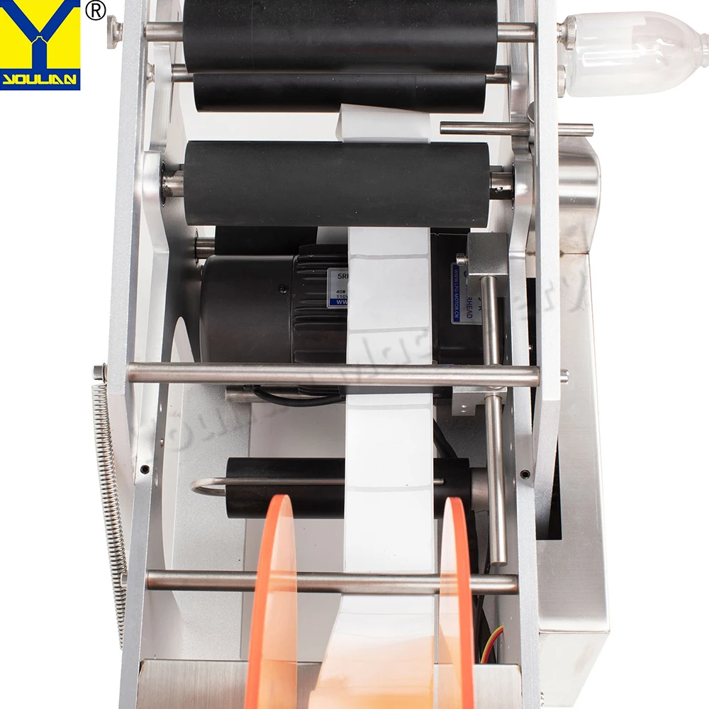 Manual Round Bottle Labeling Machine Adjustable Labeler - H.A MACHINERY
