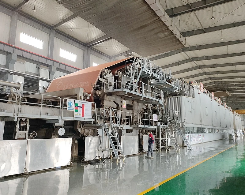 Recycled Paper Cellulose Kraft Paper Making Machine