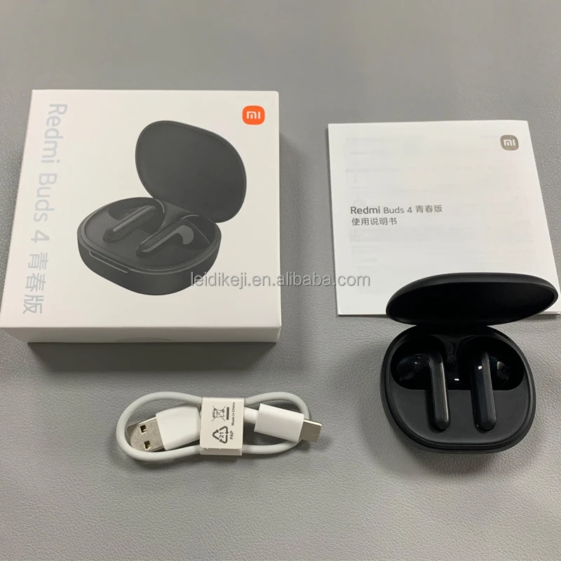 Global Redmi Buds Lite Airdots Buds TWS Wireless Earbuds With Mic  Handsfree Waterproof BT Headset Earphones