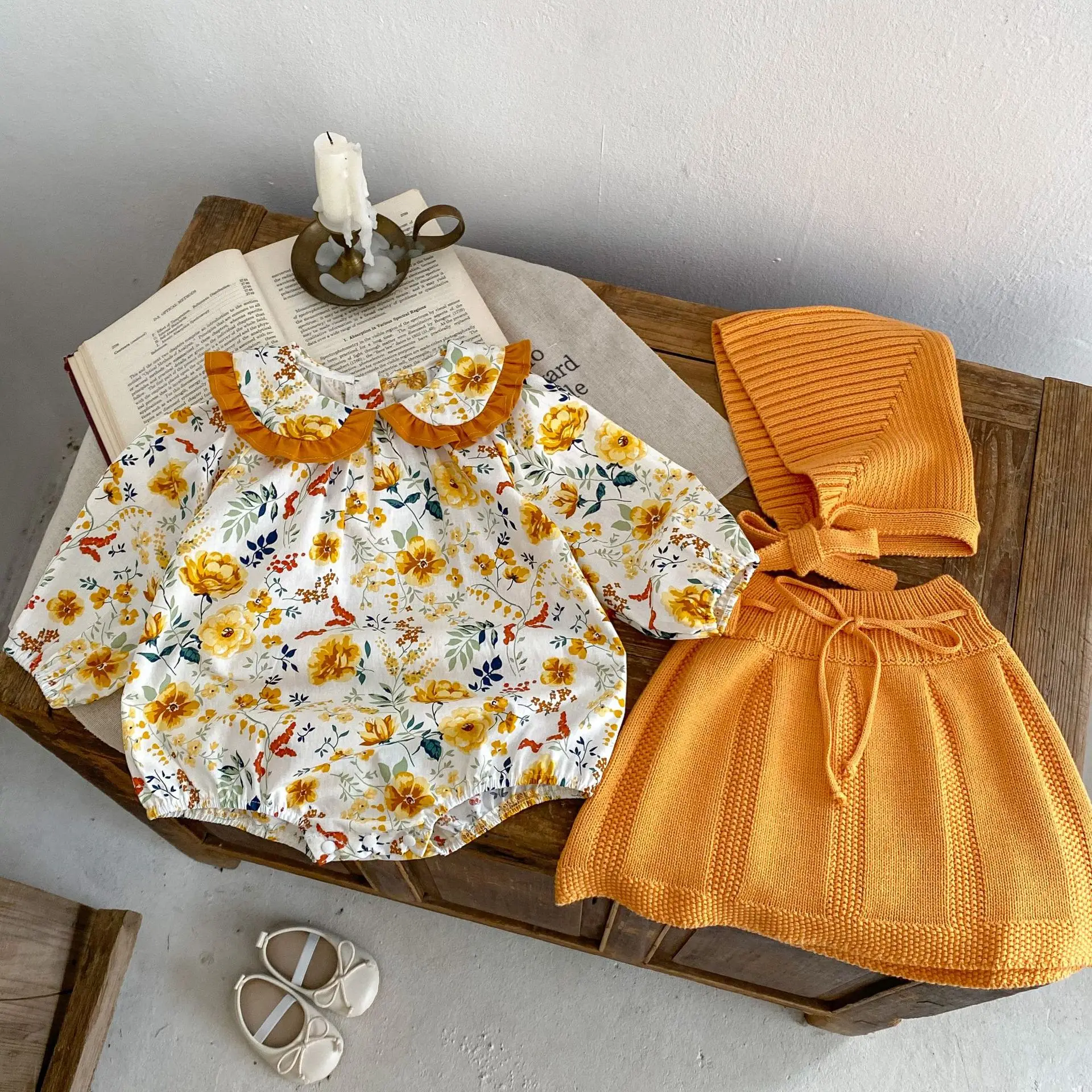 【新品未使用】ANDMARY Baby knit babushka 1 ANDMARY】Baby knit babushka