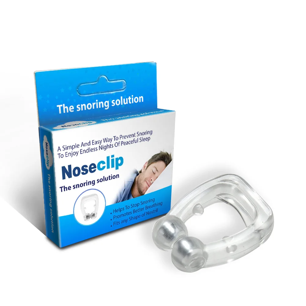 Neomen Snoring Solution Magnetic Anti Snore Clip Magnetic Nose Clip Snore  Stopper Silicone Nose Device Comfortable & Professional Anti Snoring  Devices for Peaceful Night