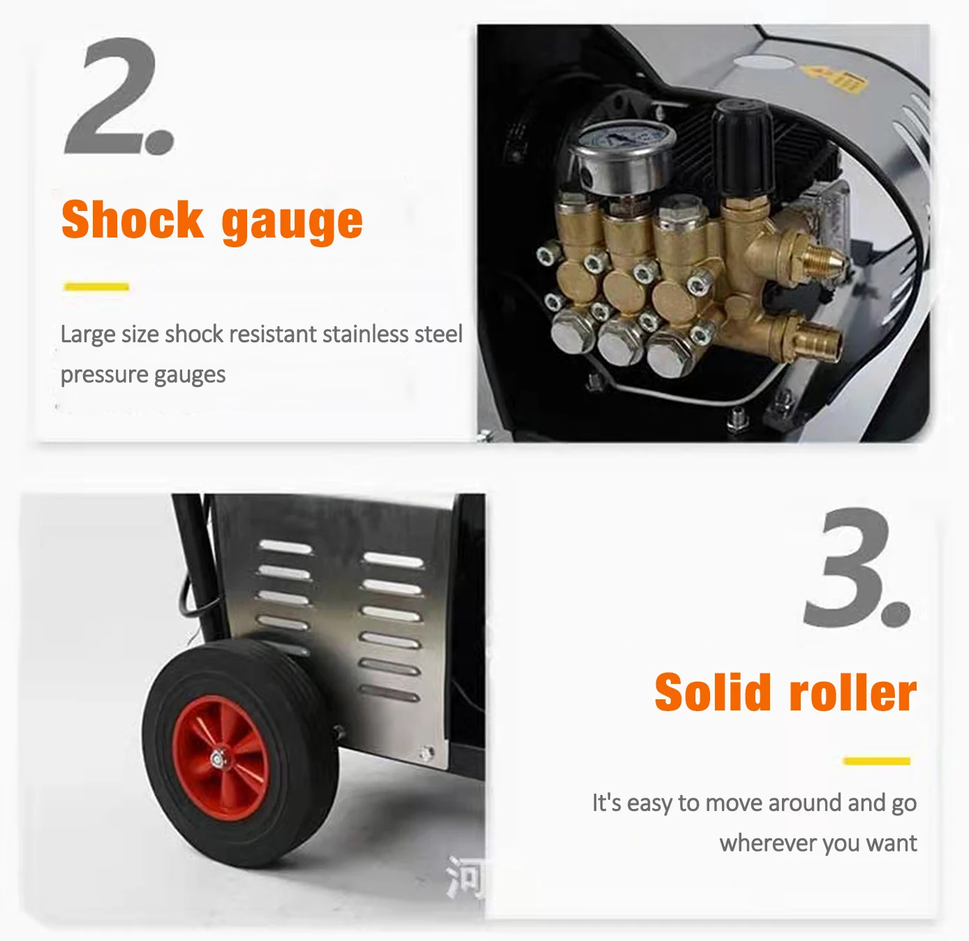 2.5kw 200bar Car Washer Automatic Cleaning Machine Bike Washing Machine