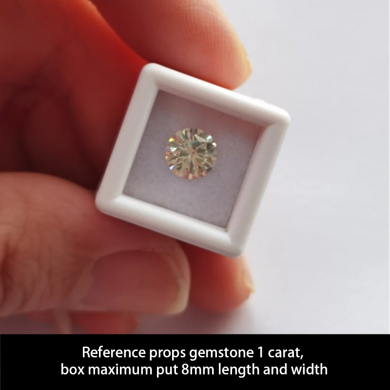 Wholesale Custom Jewelry Boxes with Logo Gemstone and Loose Diamond Display Custom Jewelry Display Box