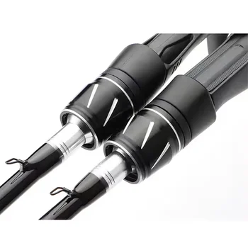 Cheery Wholesale Fishing Rod Black Warrior Carbon Fiber M/L Spinning Lure Fishing Rod Saltwater – Rod – view 5