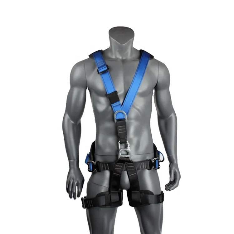 Full Body Fall Protection Climbing Harness Belt with Waist Belt and Leg Loop