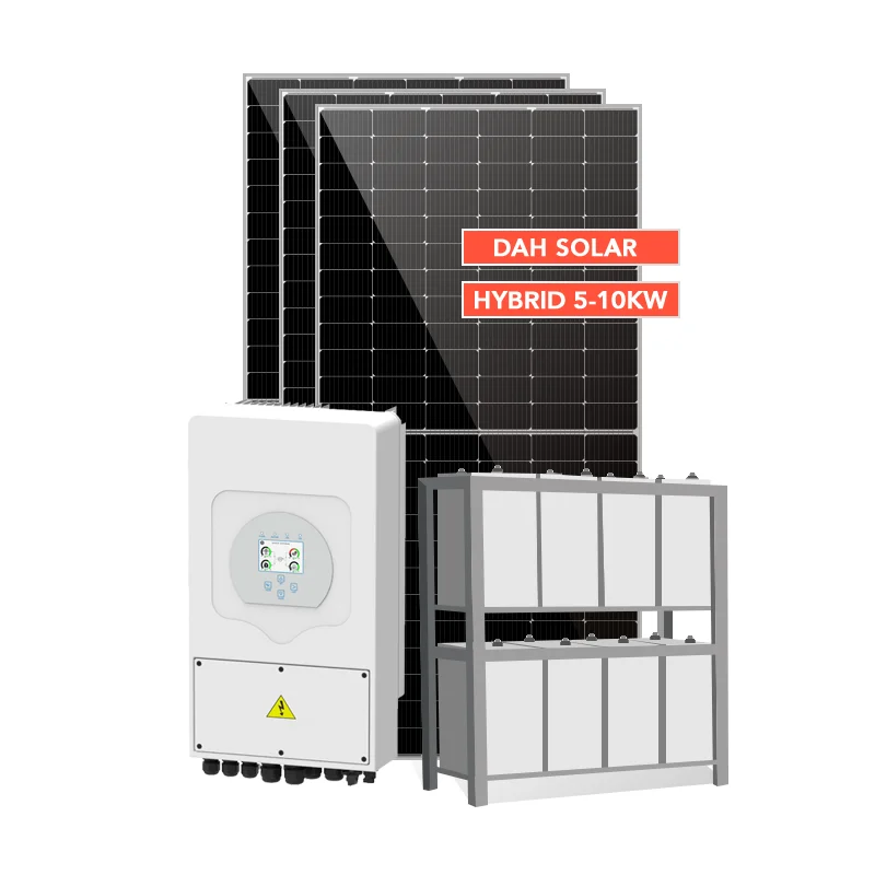 DAH Solar Solar Energy System Home 20KW 15KW 20KW 25KW 30KW Off Grid Hybrid Solar Power System Solar Panel Storage System 100 -