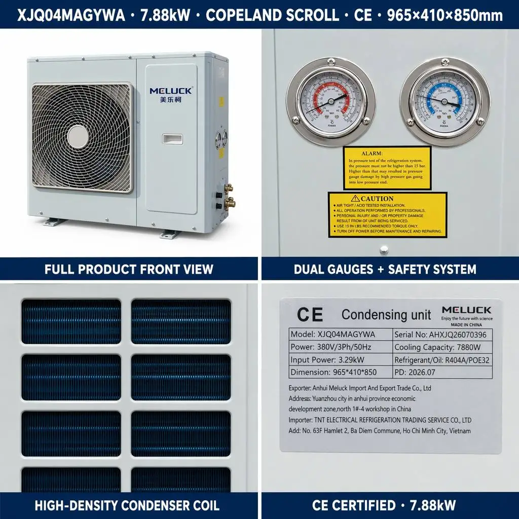 Scroll Compressor, 380V, Portable Air Cooler - detail 4