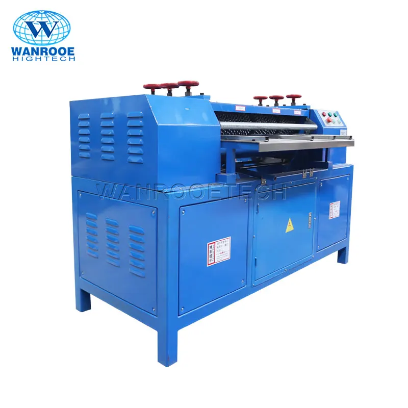 Manual Operation Copper Aluminum Separation Machine Air Conditioner Radiator Separator Machine