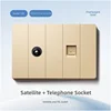 Satellite and TEL socket