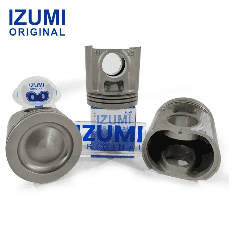 Kit Piston Asli IZUMI QSK78 3640873 3640872 untuk Penggantian Mesin Cummins, Suku Cadang Pengganti