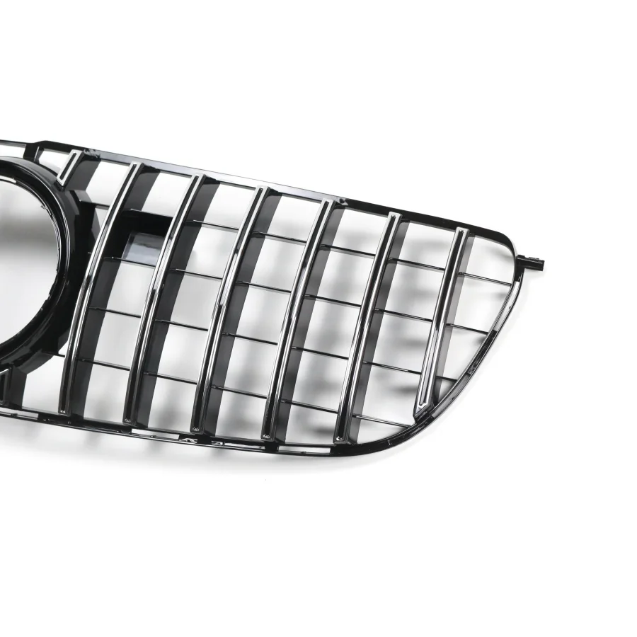 product tiypeor car black and silver honeycomb mesh grille for mercedes benz gls class x166 2016   2019 models abs material gt style-7