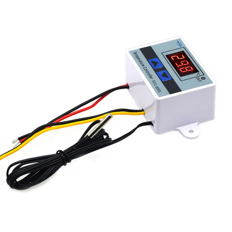 Digital Led Thermostat Control Switch Probe Xh-w3001 12v 24v 48v 110-220v 3 Months 10a Relay Temperature Controller