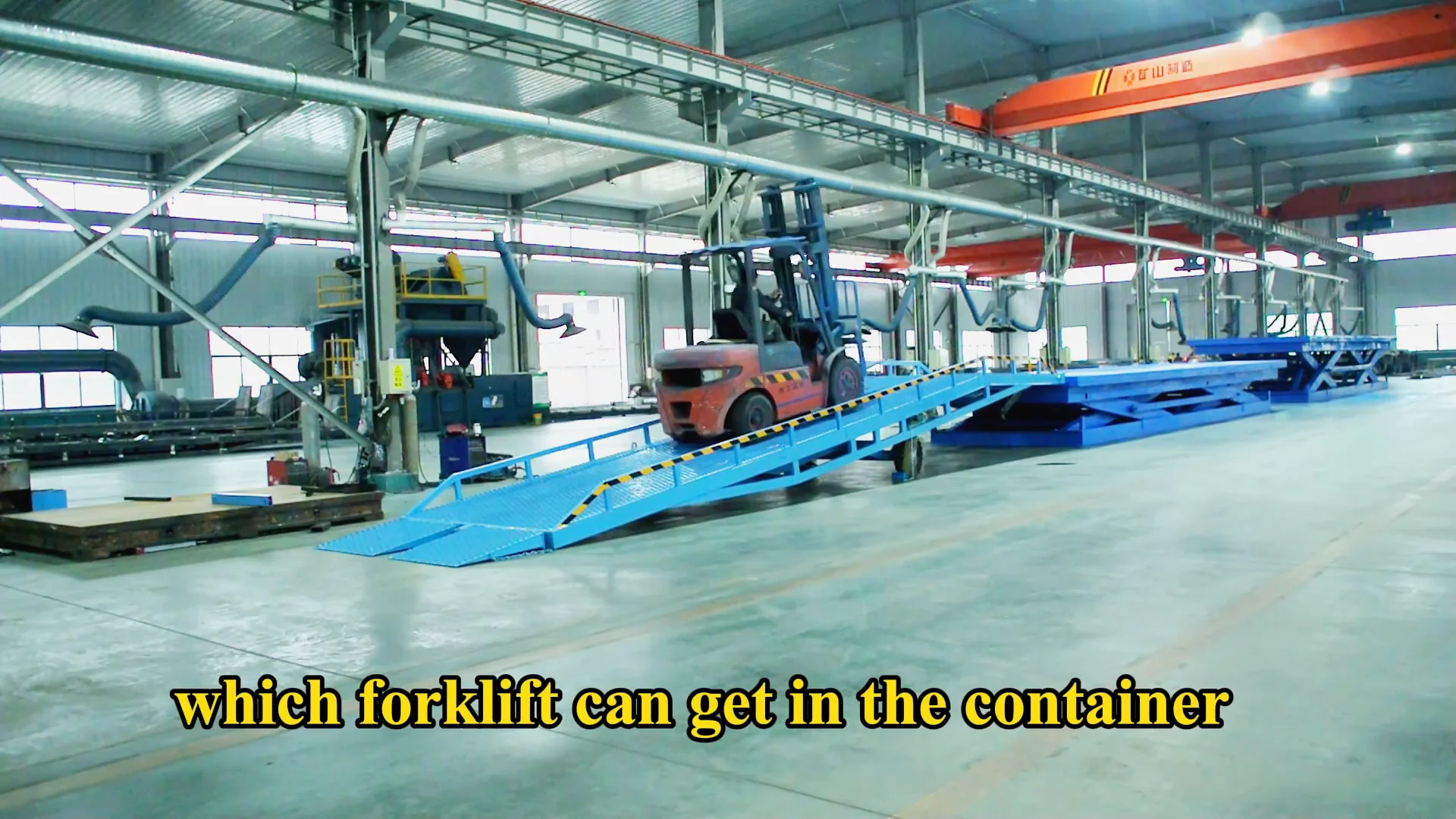 Mobile Dock Leveler Lift Tables Container Forklift Loading Yard Ramp ...