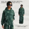 Sudadera desgastada 2591 - verde bosque