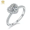 White Gold/White D Color Diamond