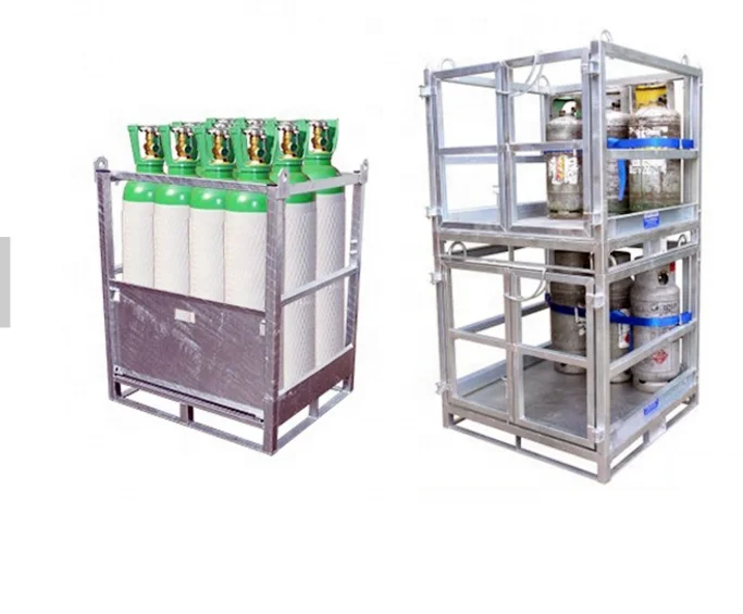 Heavy Duty Galvanised Forklift Compressed Calor Gas Bottle Cylinder Storage Cages For Sale Buy