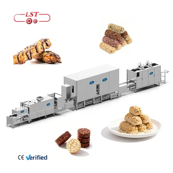 LST Automatic Oatmeal Chocolate Production Line Cereal Chocolate Bar Production Oatmeal Chocolate Making Machine for Sale